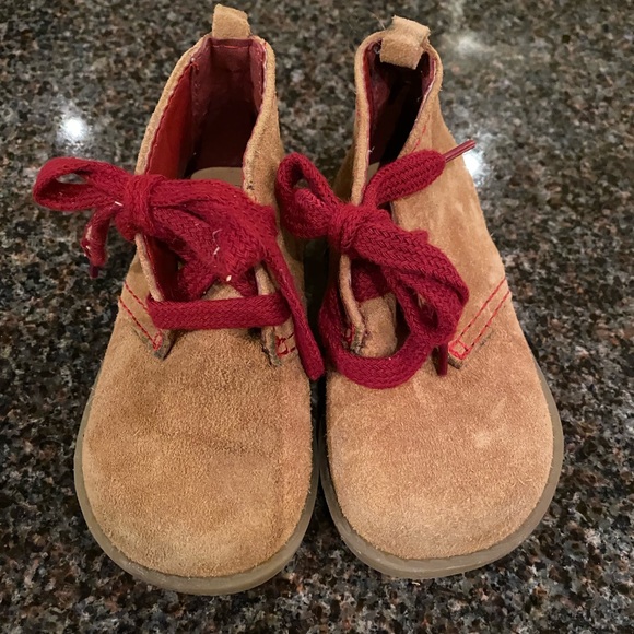 Baby Gap Baby Boy Desert Boots Size 5US In Good Condition - Picture 2 of 5